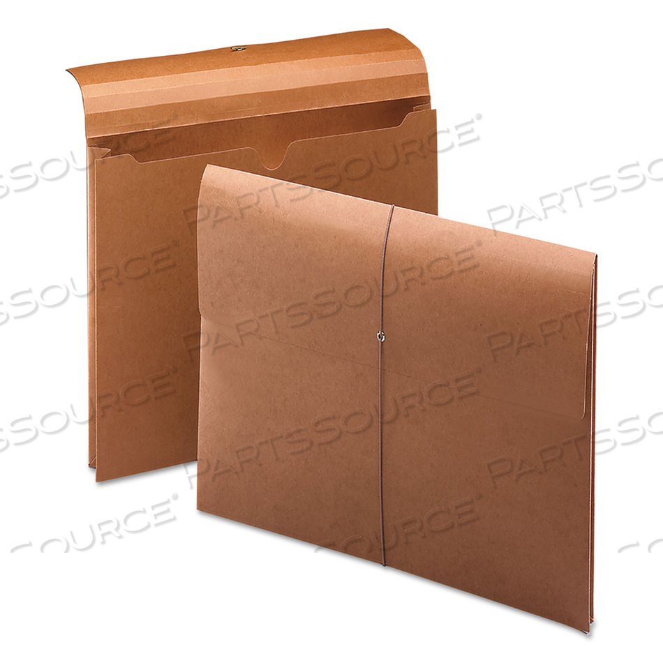 OEM#: 77243 РАСШИРЯЮЩИЙСЯ КОШЕЛЕК С ЭЛАСТИЧНЫМ ШНУРОМ, 2 РАСШИРЕНИЯ, 1 СЕКЦИЯ, ЗАСТЕЖКА НА ЭЛАСТИЧНЫЙ ШНУР, РАЗМЕР LETTER, REDROPE от Smead