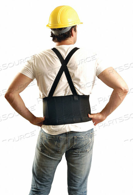 OEM#: 626-063VALUE SUPER MAXX BACK SUPPORT 2-PANEL W/DETACHABLE SUSPENDERS MEDIUM by Occunomix