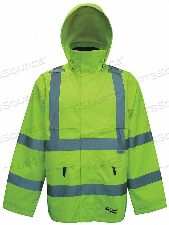 OEM#: D6329JG-SG5391 КУРТКА-ДОЖДЕВИК КЛАССА 3 ТИП R YLW/GRN S от Viking