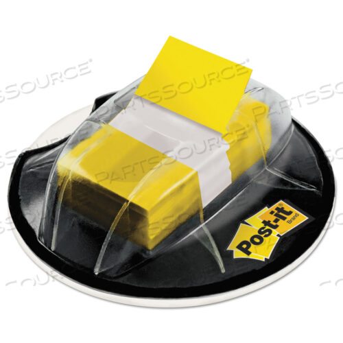 OEM#: 680-HVYWPAGE FLAGS IN DESK GRIP DISPENSER, 1 X 1.75, YELLOW, 200/DISPENSER by 3M Consumer