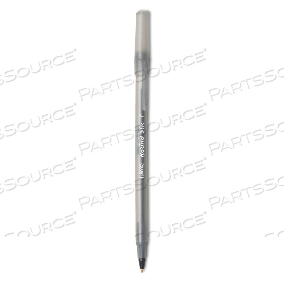 OEM#: GSF11BKROUND STIC XTRA PRECISION ШАРИКОВАЯ РУЧКА, СТИК, ТОНКИЙ 0,8 ММ, ЧЕРНЫЕ ЧЕРНИЛА, ДЫМЧАТЫЙ СТВОЛ, ДЮЖИНА от BIC