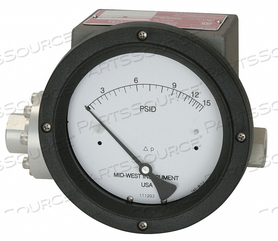 OEM#: 240-SC-02-O(AAA)-30PМАНОМЕТР 0 ДО 30 PSI от Mid-West Instrument