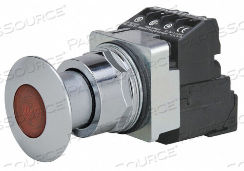 OEM#: 52PP2E2ABH5391 ILLUMINATED PUSH BUTTON 30MM 1NO/1NC RED by Siemens