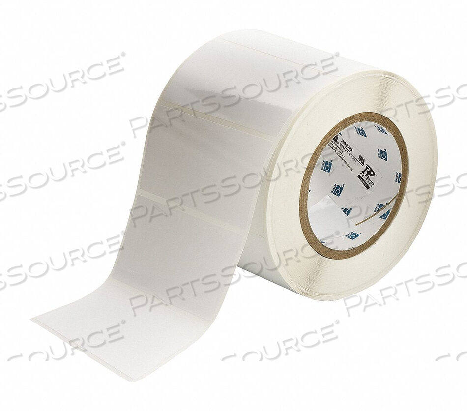 OEM#: THT-55-423-1ЭТИКЕТКА ТЕРМОТРАНСФЕРНАЯ POLY 2X4 от Brady Americas