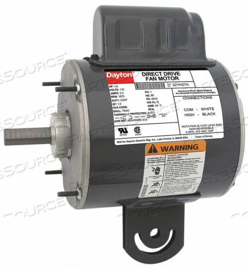 OEM#: 22YH27MOTOR от DAYTON ELECTRIC MANUFACTURING CO