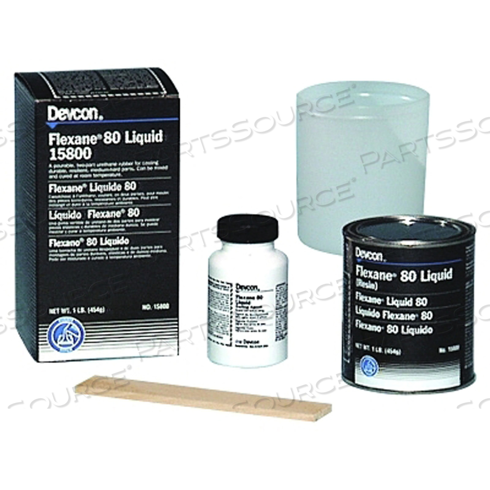 OEM#: 15800FLEXANE 80 LIQUID, 1 ФУНТ, КАНИСТРА, ЧЕРНЫЙ от Devcon