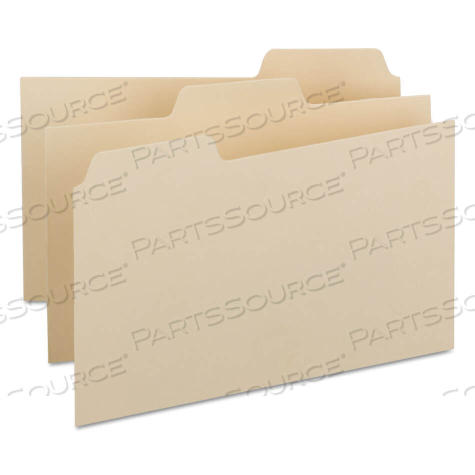 OEM#: 57030MANILA CARD GUIDES, 1/3-CUT TOP TAB, BLANK, 5 X 8, MANILA, 100/BOX от Smead