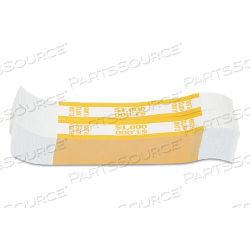 OEM#: 401000РЕМЕШКИ ДЛЯ ДЕНЕГ, ЖЕЛТЫЕ, 1000 ДОЛЛАРОВ В 10-ДОЛЛАРОВЫХ КУПЮРАХ, 1000 ШТУК В УПАКОВКЕ от Pap-R Products