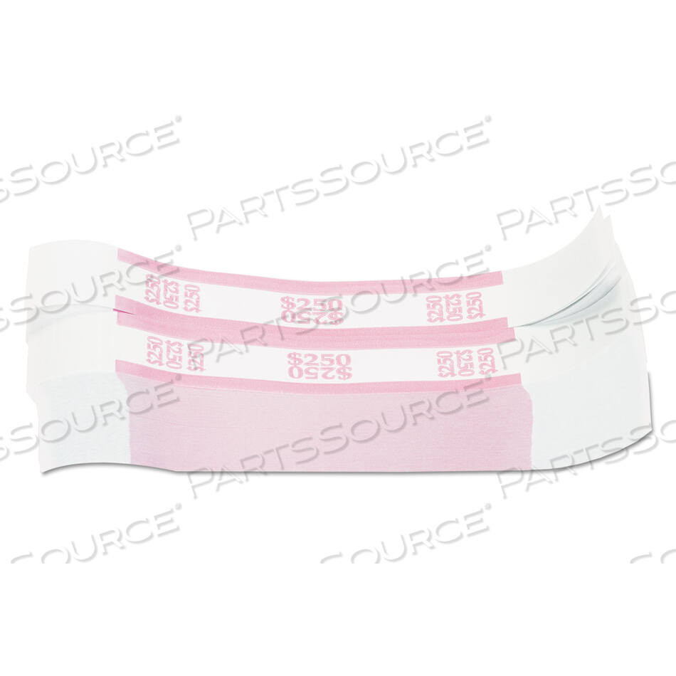 OEM#: 400250РЕМЕШКИ ДЛЯ ВАЛЮТ, РОЗОВЫЕ, 250 ДОЛЛАРОВЫМИ КУПЮРАМИ, 1000 ШТУК В УПАКОВКЕ от Pap-R Products