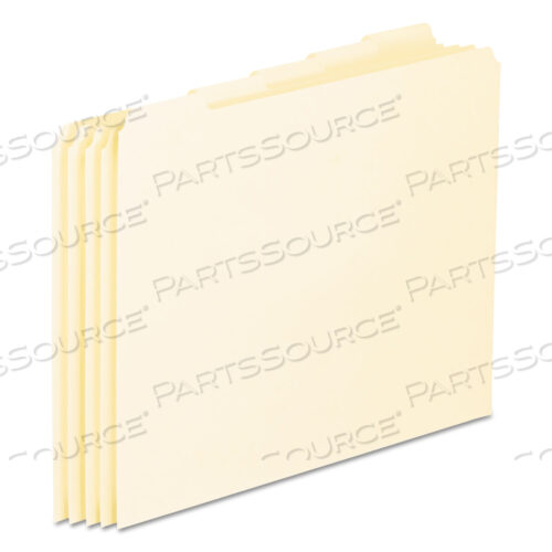 OEM#: EN205НАПРАВЛЯЮЩИЕ ДЛЯ ФАЙЛОВ С ПУСТОЙ ВЕРХНЕЙ ЗАКЛАДКОЙ, 1/5-ОБРЕЗНОЙ ВЕРХНЕЙ ЗАКЛАДКОЙ, ПУСТЫЕ, 8,5 X 11, МАНИЛА, 100/КОРОБКА от Esselte Pendaflex Corp.