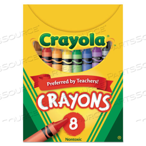 OEM#: 520008КЛАССИЧЕСКИЕ ЦВЕТНЫЕ МЕЛКИ, КОРОБКА ДЛЯ ПИЩИ, 8 ЦВЕТОВ от Crayola