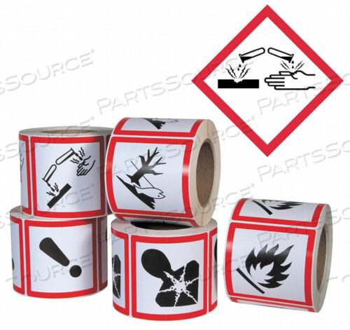 OEM#: GHS1260ПИКТОГРАММА ЭТИКЕТКИ КОРРОЗИОННАЯ от Incom Manufacturing