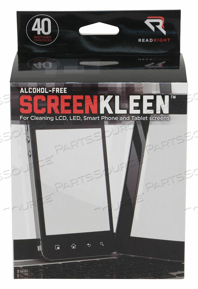 OEM#: REARR1391SCREEN WIPES PK40 от Read Right