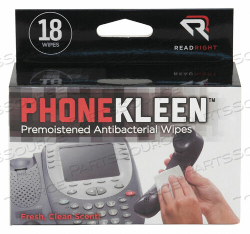 OEM#: REARR1203ДЕЗИНФИЦИРУЮЩИЕ САЛФЕТКИ ДЛЯ ТЕЛЕФОНА PK18 от Read Right