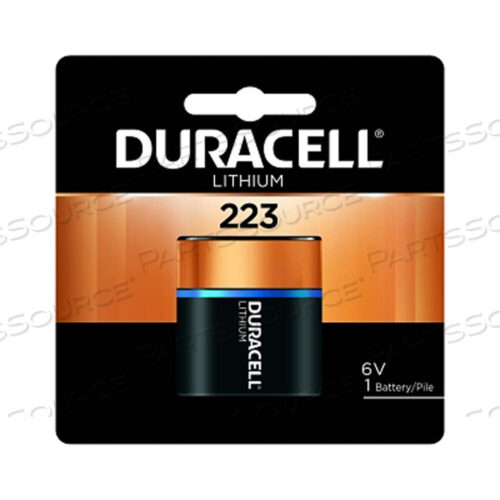 OEM#: DURDL223ABPKЛИТИЕВАЯ БАТАРЕЯ, 6 В, 223, 1 шт./уп. от Duracell