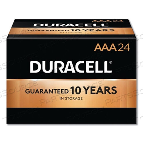 OEM#: DURMN2400BKDCБАТАРЕЙКА ЩЕЛОЧНАЯ CEDIP, 1,5 В, AAA, 24 шт. в упаковке от Duracell