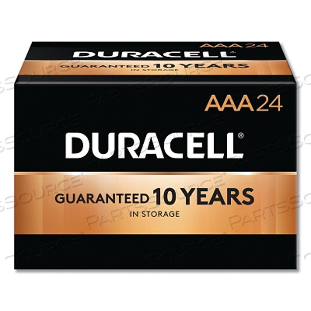OEM#: DURMN2400BKDCБАТАРЕЙКА ЩЕЛОЧНАЯ CEDIP, 1,5 В, AAA, 24 шт. в упаковке от Duracell