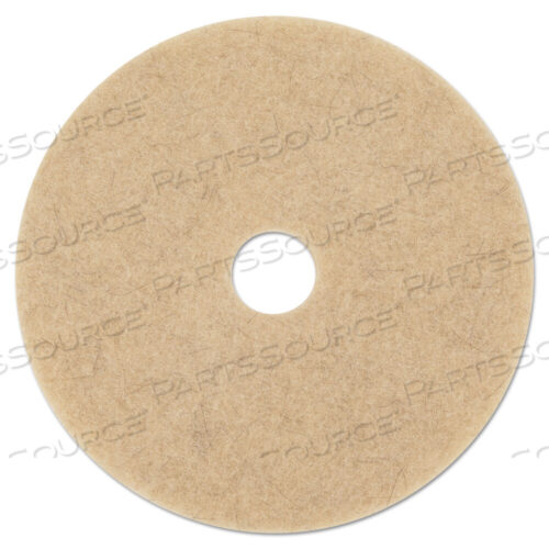 OEM#: BWK4021NHENATURAL HOG HAIR BURNISHING FLOOR PADS, 21 ДИАМЕТР, КОРИЧНЕВЫЙ, 5/КОРОБКА от Boardwalk
