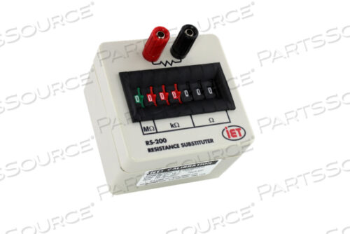 OEM#: RS-200RESISTANCE SUBSTITUTION BOX от IET Labs Inc.
