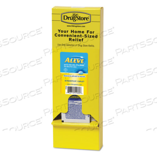 OEM#: 51030 ТАБЛЕТКИ НАПРОКСИНА, 220 МГ, ЗАПАСНАЯ УПАКОВКА, ОДНА ТАБЛЕТКА/ПАКЕТ, 30 ПАКЕТОВ/КОРОБКА от Aleve