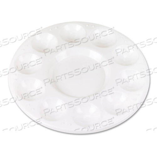 OEM#: 5924КРУГЛЫЕ ПЛАСТИКОВЫЕ ПОДДОНЫ ДЛЯ КРАСКИ ДЛЯ КЛАССА, БЕЛЫЕ, 10 ШТ./УПАКОВКА от Creativity Street