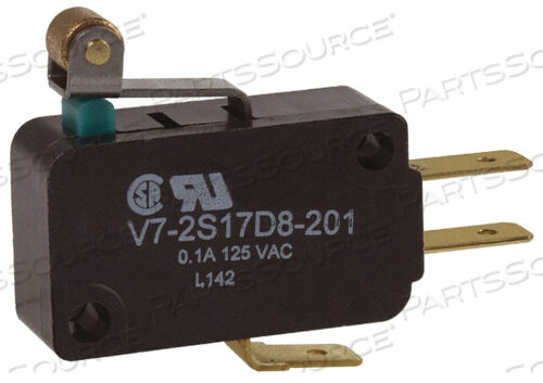 OEM#: V7-2S17D8-201МИНИ-ПЕРЕКЛЮЧАТЕЛЬ 0,1 А SPDT С КОРОТКИМ РОЛИКОВЫМ РЫЧАГОМ от Honeywell