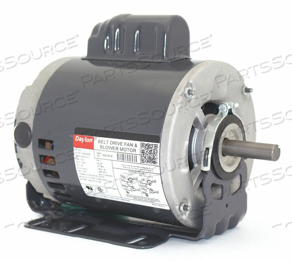 OEM#: 24C181BELT DRIVE MTR CS ODP 3/4 HP 1725 RPM by DAYTON ELECTRIC MANUFACTURING CO