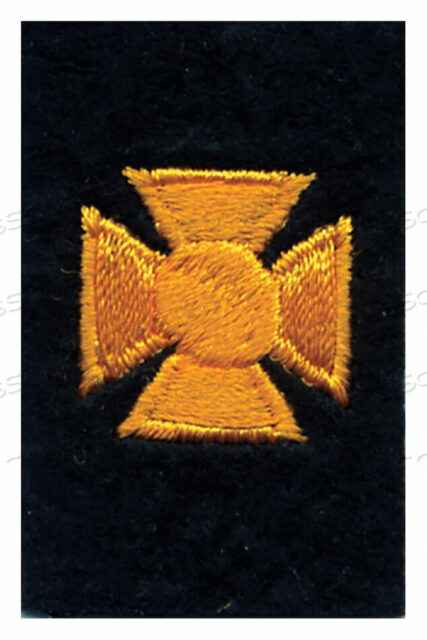 OEM#: 5511EMBRDRD PATCH 1 CROSS DRK GOLD/BLCK FELT от Heros Pride