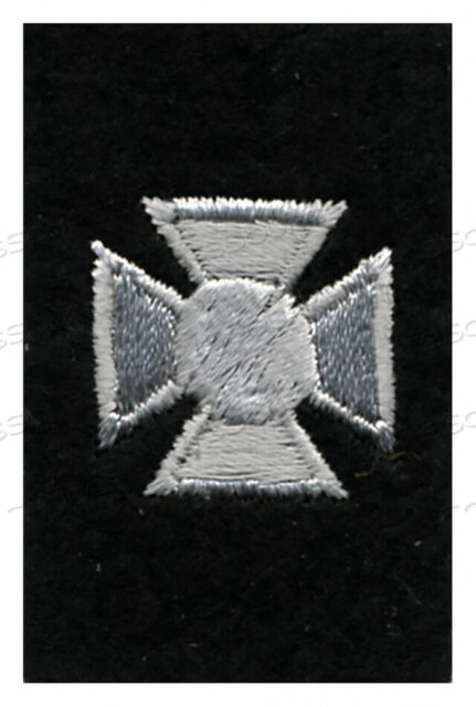 OEM#: 5512EMBRDRD PATCH 1 CROSS SLVR ON BLCK FELT от Heros Pride