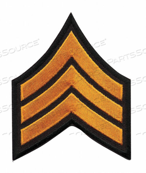 OEM#: 5405SEMBROIDERED PATCH SGT DARK GOLD/BLACK PR от Heros Pride