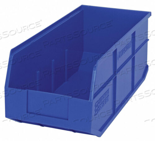 OEM#: SSB463BLG7049 SHELF BIN 8-1/4 IN W 7 IN H BLUE by Quantum Storage Systems