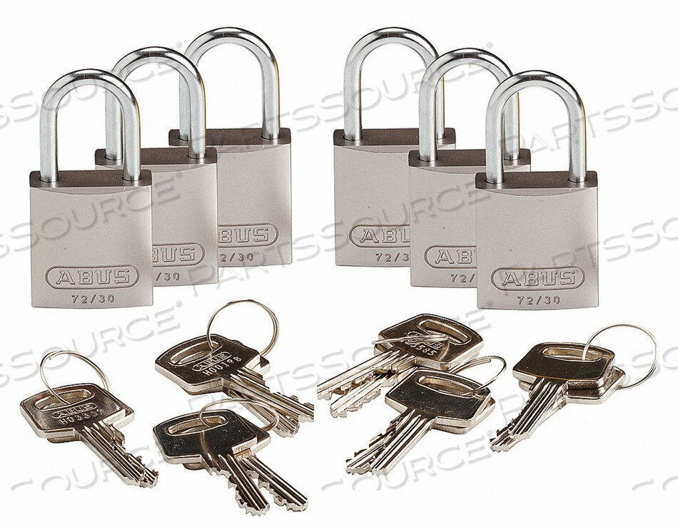 OEM#: 133269БЛОКИРОВОЧНЫЙ НАВЕСНОЙ ЗАМОК KD SILVER 1-7/16 H PK6 от Brady Americas