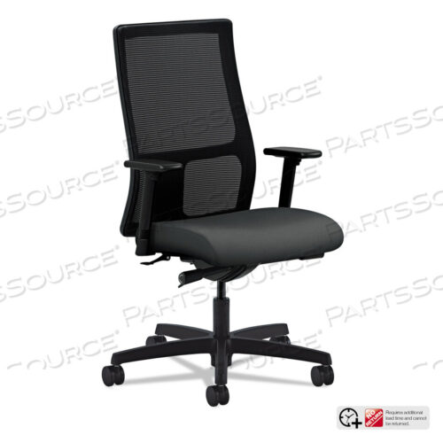 OEM#: HIWM2.A.H.M.CU19.T.SBIGNITION СЕРИЯ СЕТЧАТЫЙ РАБОЧИЙ СТУЛ СО СРЕДНЕЙ ЧАСТЬЮ СПИНЫ, ВЫДЕРЖИВАЕТ ВЕС ДО 300 ФУНТОВ, ВЫСОТА СИДЕНЬЯ ОТ 17,5 ДО 22, СИДЕНЬЕ ИЗ ЖЕЛЕЗНОЙ РУДЫ, ЧЕРНАЯ СПИНКА/ОСНОВАНИЕ от HON