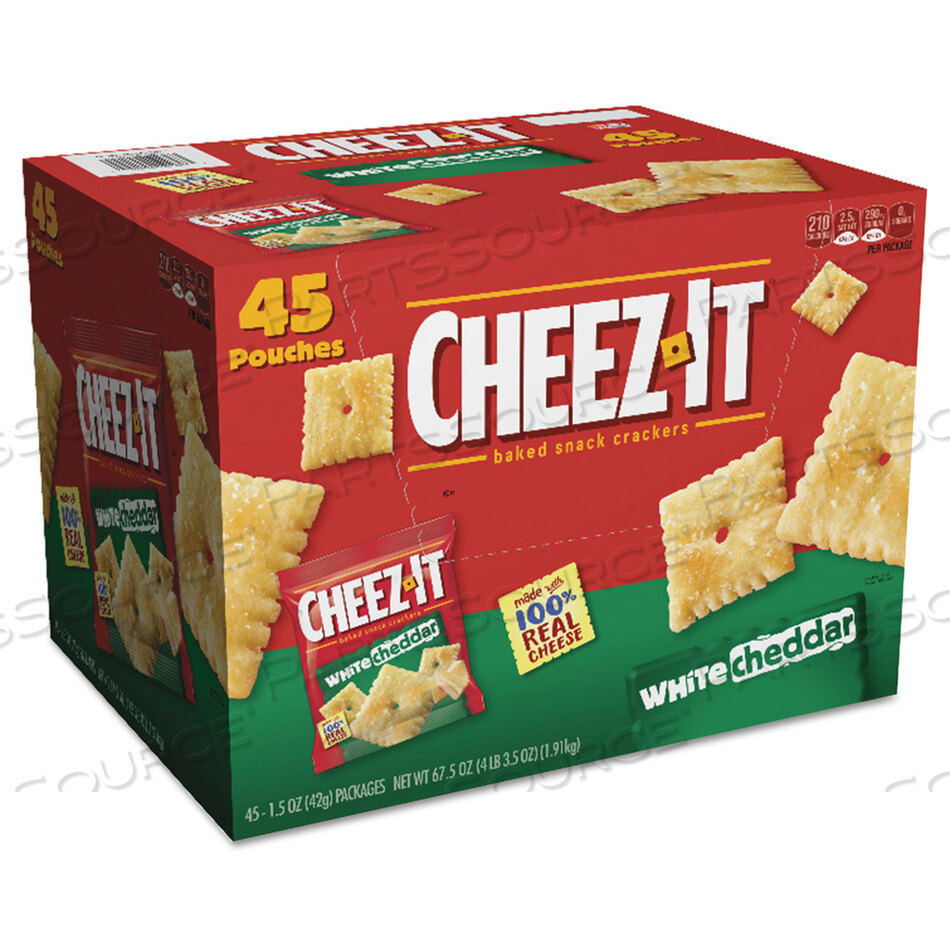 OEM#: KEE10893CHEEZ-IT CRACKERS, ПАКЕТ 1,5 УНЦИИ, БЕЛЫЙ ЧЕДДЕР, 45/КОРОБКА от Sunshine