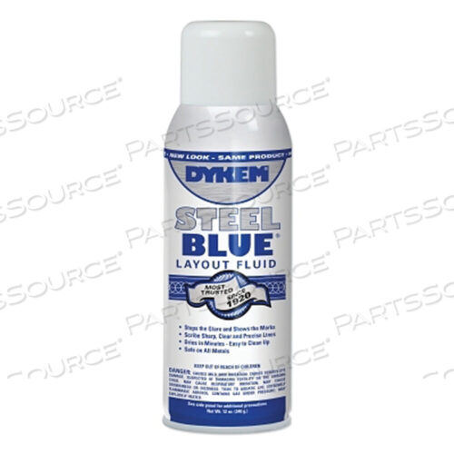 OEM#: 8000080000 ITW DYKEM STEEL BLUE LAYOUT FLUID, 16 OZ AEROSOL от Dykem