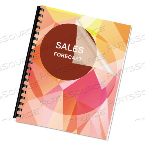 OEM#: 5242501PET ULTRA CLEAR ОБЛОЖКИ ДЛЯ ПЕРЕПЛЕТЕНИЯ, 5 МИЛ, ПРОЗРАЧНЫЕ, 11 X 8,5, БЕЗ ПЕРФОРИРОВАНИЯ, 100/УПАК от Fellowes