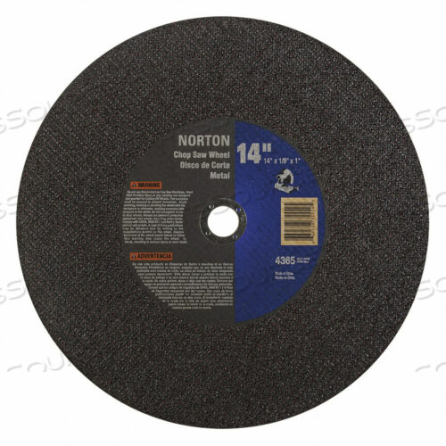 OEM#: 66252835554CUTOFF WHL GEMINI 14 X7/64 X1 от Norton | Saint-Gobain Abrasives
