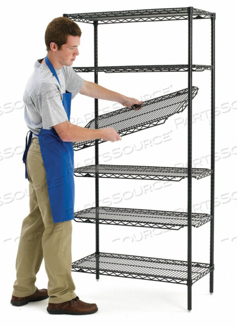 OEM#: 2436QCMETRO 2436QC QWIKSLOT WIRE DISPLAY SHELF, CHROME, 24 X 36 от Intermetro Industries (Emerson)