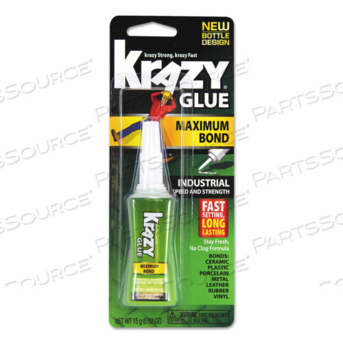 OEM#: KG48948MRMAXIMUM BOND KRAZY GLUE, 0,52 УНЦИИ, ВЫСЫХАЕТ ПРОЗРАЧНЫМ от Krazy Glue