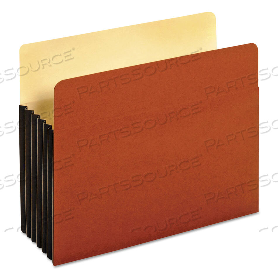 OEM#: 63274FILE POCKET WITH TYVEK, 5.25 EXPANSION, LETTER SIZE, REDROPE, 10/BOX by Esselte Pendaflex Corp.