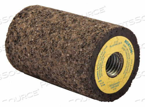 OEM#: 66253344387GRINDING PLUG W/SQ TIP 2 IN DIA 20 G ZA by Norton | Saint-Gobain Abrasives