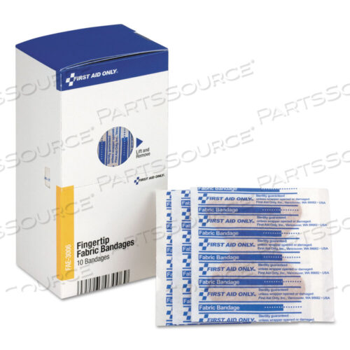 OEM#: FAE-3006БИНТЫ ДЛЯ КОНЧИКОВ ПАЛЬЦЕВ SMARTCOMPLIANCE, 1,88 X 2, 10/КОРОБКА, только для оказания первой помощи