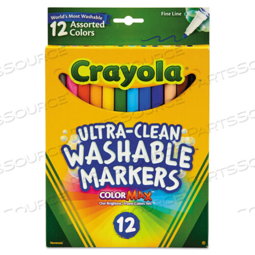 OEM#: 587813СВЕРХЧИСТЫЕ СМЫВАЕМЫЕ МАРКЕРЫ, ТОНКИЙ ПУЛЕВОЙ НАКОНЕЧНИК, РАЗНЫЕ ЦВЕТА, ДЕСЯТОК от Crayola