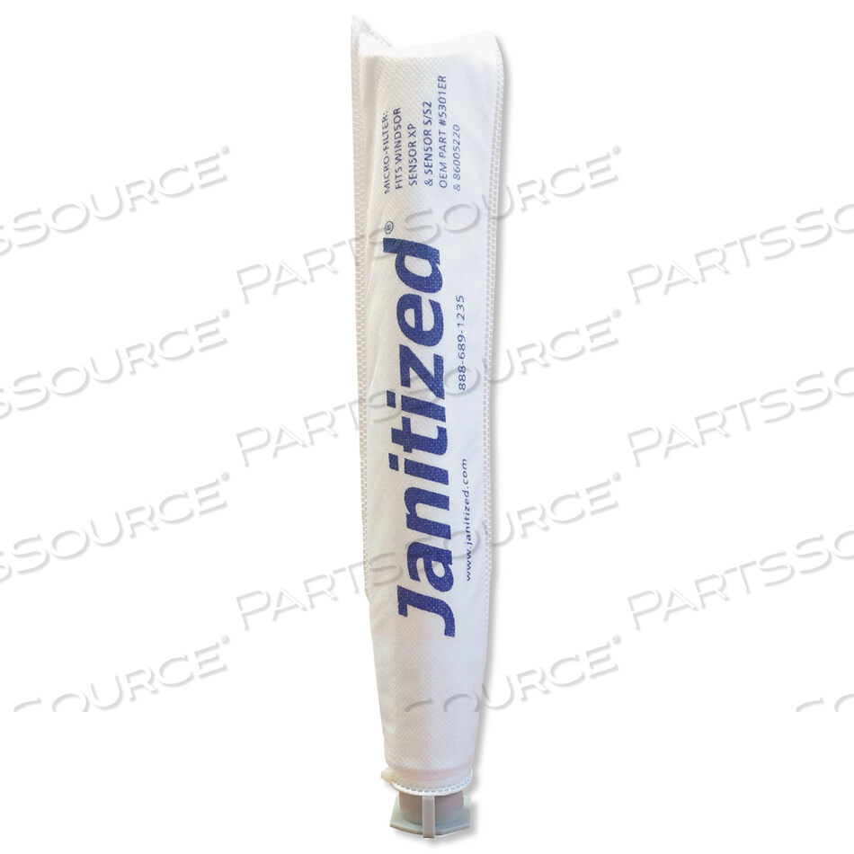 OEM#: JAN-IVF155ВАКУУМНЫЙ МИКРОФИЛЬТР, ПРЕДНАЗНАЧЕННЫЙ ДЛЯ ДАТЧИКА WINDSOR XP/S/S2, 25/КОРОБКА от Janitized