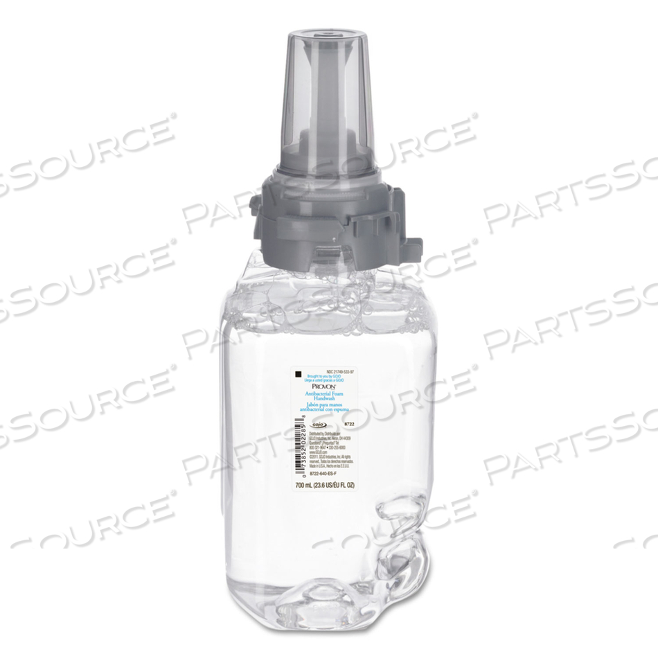 OEM#: 8721-04ПРОЗРАЧНОЕ И МЯГКОЕ ПЕННОЕ СРЕДСТВО ДЛЯ РУК, БЕЗ АРОМАТА, 700 МЛ, 4 ШТ./КОРОБКА от Provon