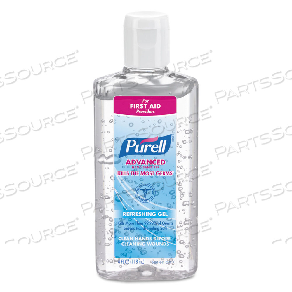 OEM#: 9651-24ADVANCED ОСВЕЖАЮЩИЙ ГЕЛЬ-ДЕЗИН ДЛЯ РУК, 4 УНЦИИ ФЛАКОН С ОТКИДЫВАЮЩЕЙСЯ КРЫШКОЙ, ЧИСТЫЙ АРОМАТ от Purell