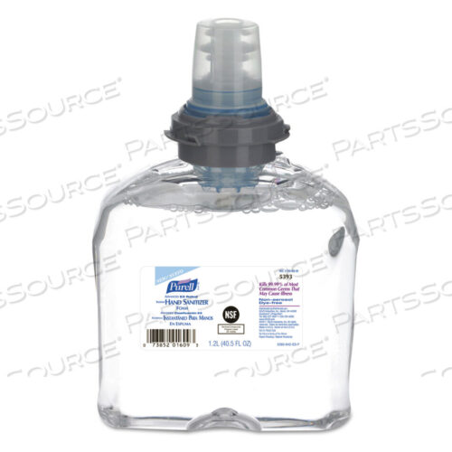 OEM#: 5393-02ADVANCED E-3 RATED ПЕННОЕ ДЕЗИНФИЦИРУЮЩЕЕ СРЕДСТВО ДЛЯ РУК, СМЕННЫЙ БЛОК 1200 МЛ, БЕЗ ОТДЫХА, 2 ШТ./КОРОБКА от Purell