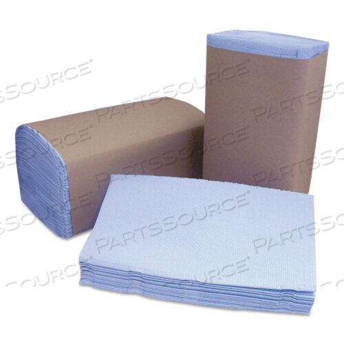OEM#: W120TUFF-JOB ПОЛОТЕНЦА ДЛЯ ВЕТРОВОГО СТЕКЛА, 2-СЛОЙНЫЕ, 9,25 X 10,25, СИНИЕ, 168 ШТ./УПАКОВКА, 12 УПАКОВОК/КОРОБКА от Cascades PRO