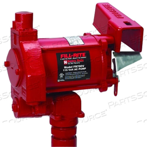 OEM#: FR700VROTARY VANE PUMPS WITH MANUAL FORCE, 20 GPM, ROTARY VANE AMP by Fill-Rite