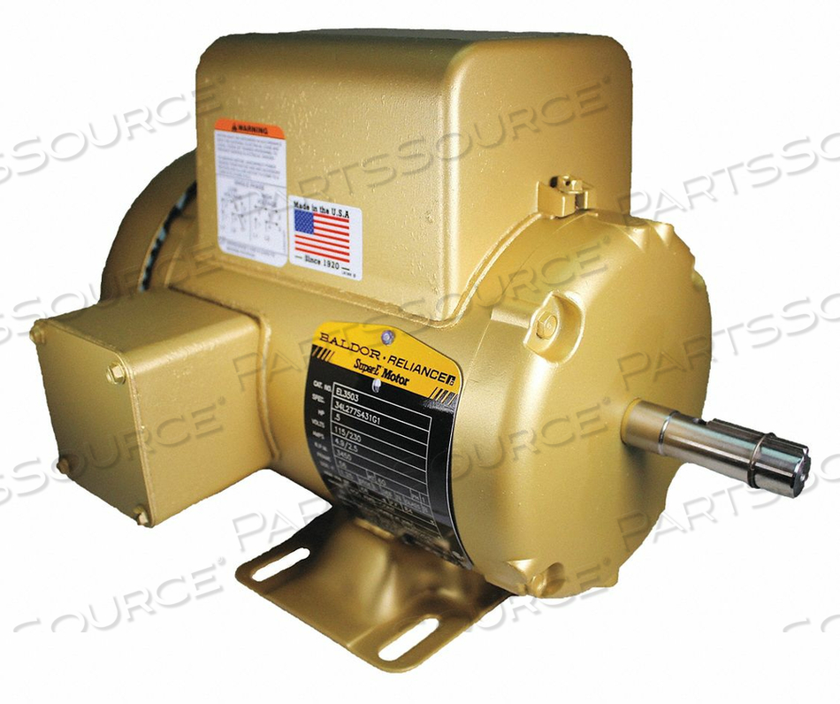 OEM#: EL3503MOTOR 3450RPM 1PHASE 56 115/230V 1/2 HP by BALDOR
